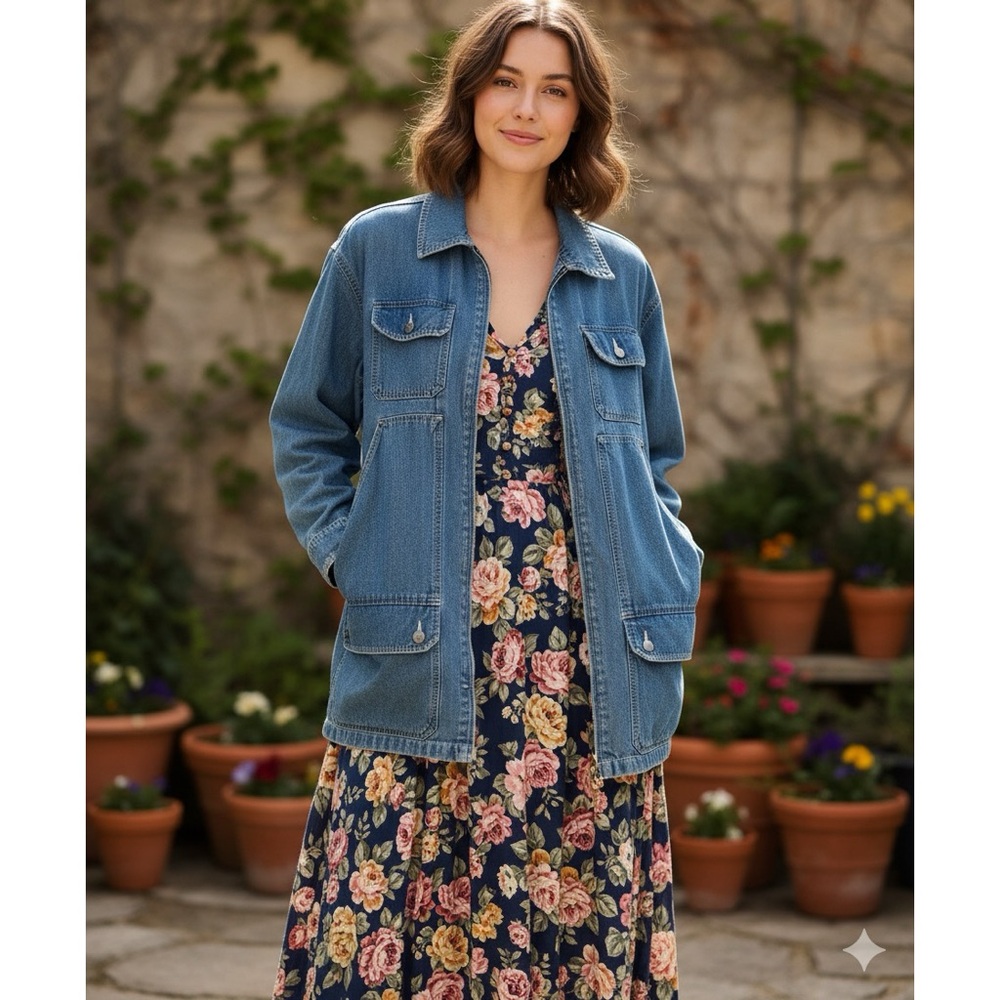 LIZWEAR Vintage Denim‎ Jacket